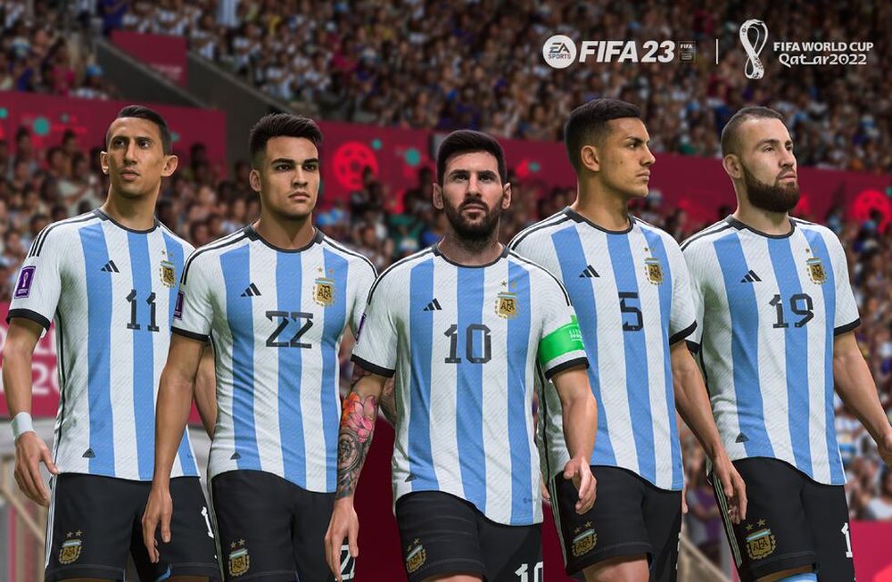 Fifa 23 predijo que la selección argentina como campeona del mundo (EA Sports)