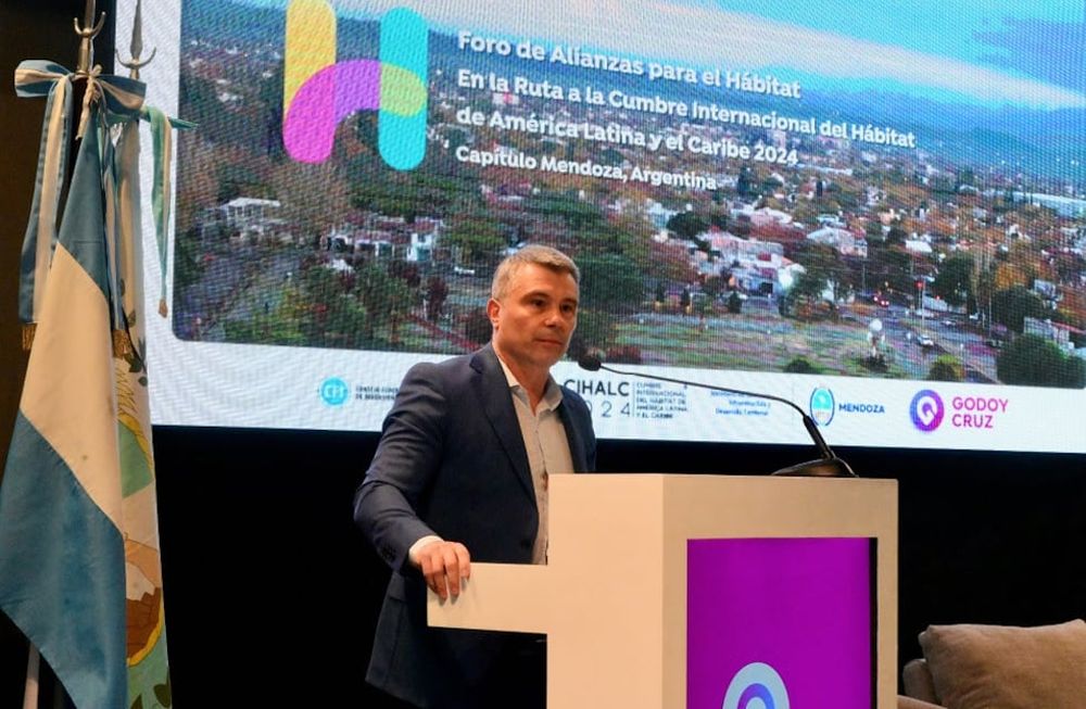Foro de Hábitat: Godoy Cruz tendrá un Consejo Consultivo con expertos globales para mejorar las políticas públicas locales