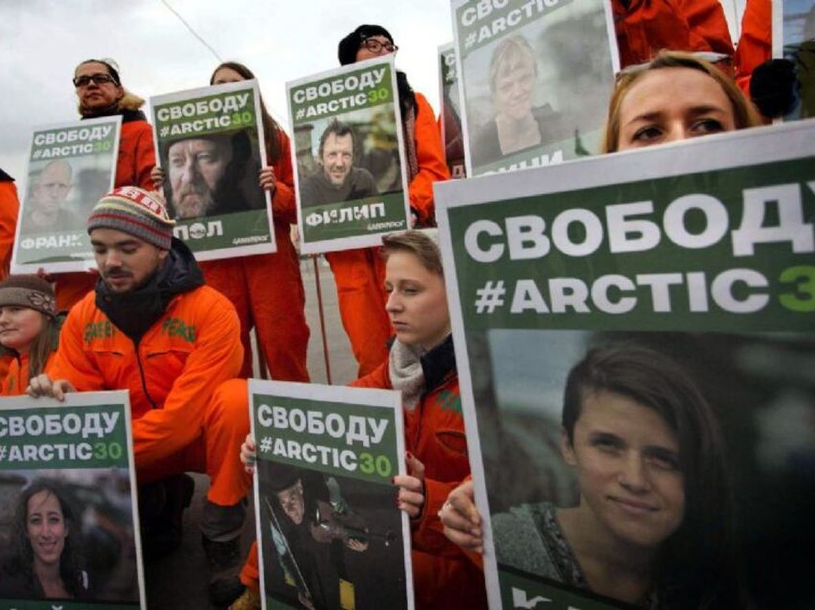 Piden extender 3 meses más la detención de los activistas de Greenpeace