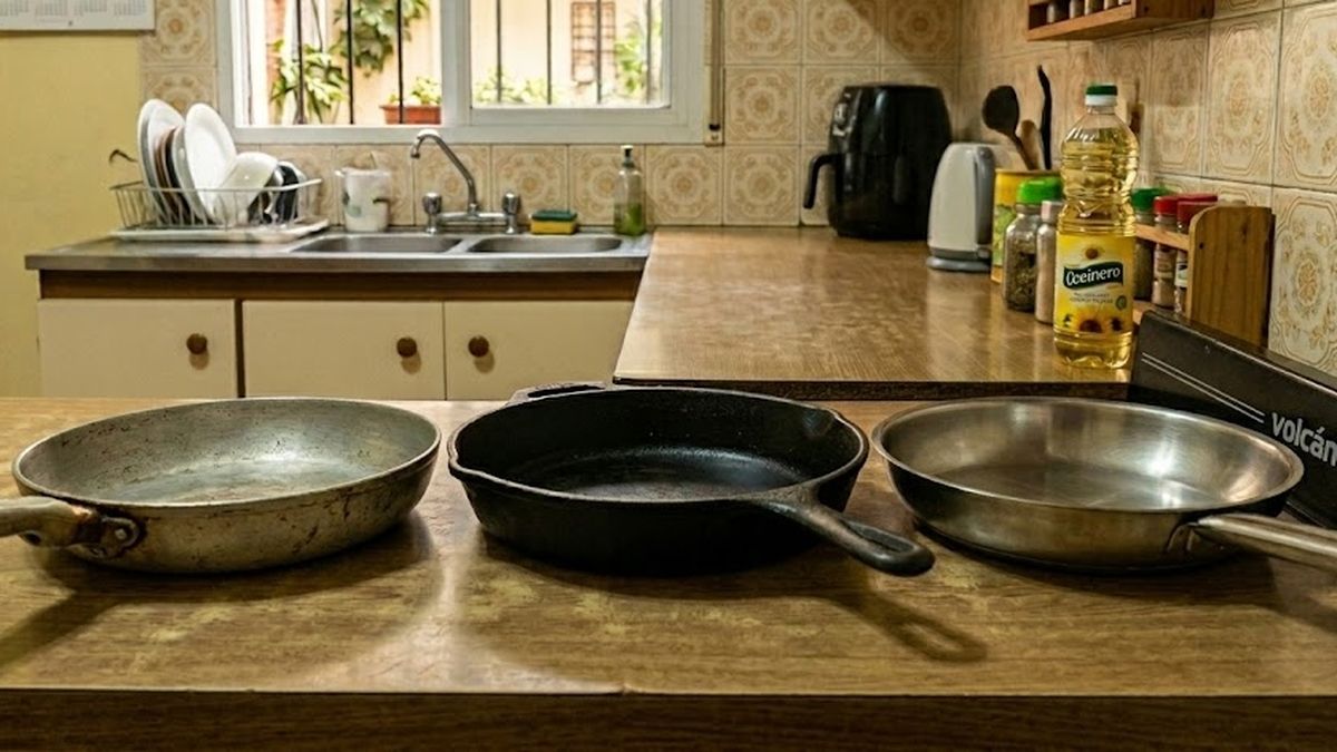 Ni de aluminio ni de hierro: cuál es la sartén más conveniente y duradera para tu cocina