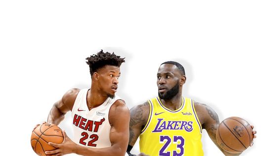 Miami Heat y Los Ángeles Lakers disputarán una nueva final de la NBA: Jimmy Butler y LeBron James figuras indiscutibles. / Los Andes.