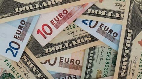 La cotización del euro se acerca al 1 a 1 frente al dólar.