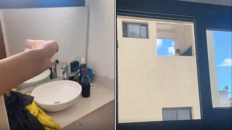 Mostró la terrible falla de diseño en el baño de su departamento y desató un debate en TikTok