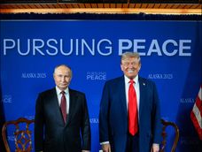 Vladimir Putin y Donald Trump.