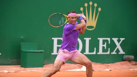 A cuartos. Rafael Nadal venció a Dimitrov en Mónaco. (@RolexMasters)