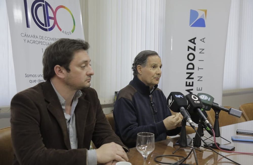El gerente de ProMendoza, Mario Lázzaro, visitó San Rafael, invitado por el presidente de la Cámara de Comercio, Industria y Agropecuaria, Hugo Tornaghi