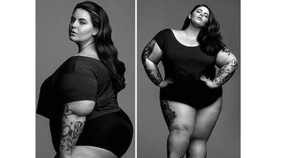 Tess Holliday, la primera mujer talle 54 contratada por una agencia de modelos