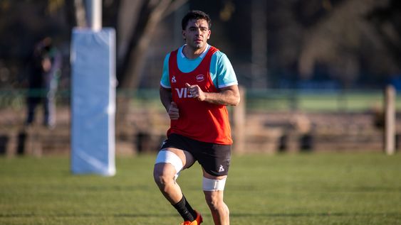 Facundo Cardozo, marcó uno de los tríes ante Rumania