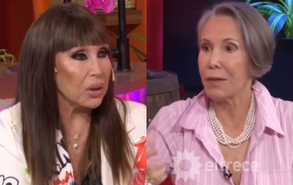 Moria Casán y Florencia Meza