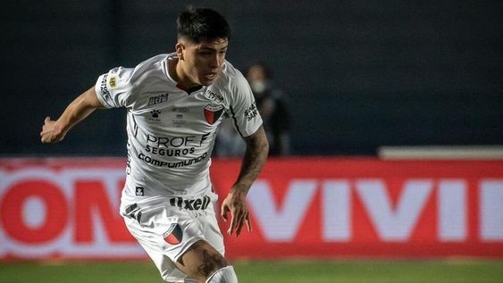 El mediocampista Facundo Farías, jugador estrella de Colón de Santa Fe. / Gentileza.