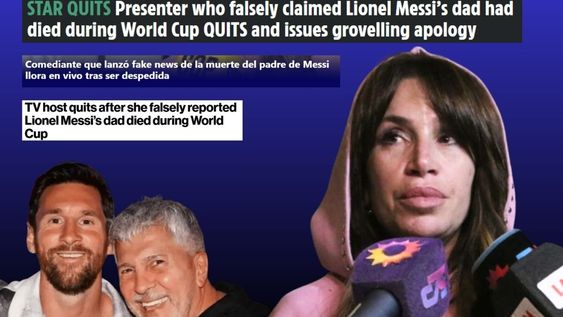 Disculpa humillante: la reacción de los medios internacionales a lo que dijo Florencia Peña sobre Jorge Messi