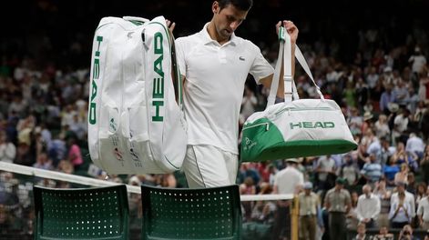 Wimbledon: la semi entre Nadal y Djokovic se suspendió por un toque de queda