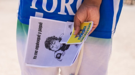 Así lo hubiese querido el Diego: son de Mendoza y, en honor a Maradona, asisten a quienes más lo necesitan. | Foto: Instagram @diegoarmandocolectivo