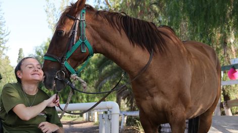 Mi accidente no logró darme miedo, avisa Florencia Giménez. | Foto: Daniel Caballero / Los Andes