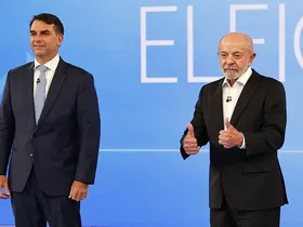 Lula y Bolsonaro debatieron a horas del balotaje presidencial en Brasil.