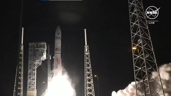 La primera nave espacial estadounidense no tripulada que intentará posarse en la Luna en más de medio siglo despegó con éxito esta madrugada - Foto NASA