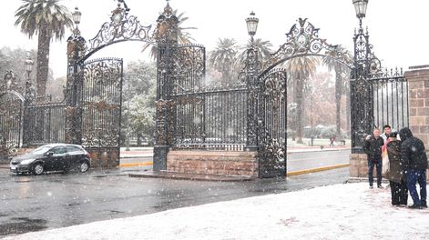 Así está el Parque General San Martín. Foto: Ramiro Gómez / Los Andes.&nbsp;