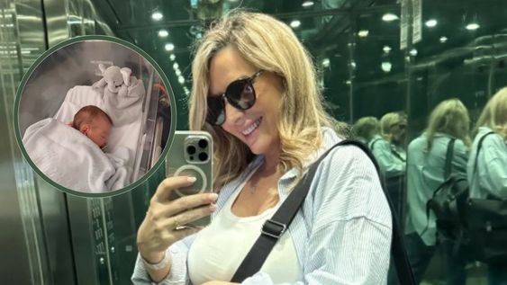le dieron el alta a isidro, el hijo de rocio marengo y eduardo fort: la primera foto publica del bebe