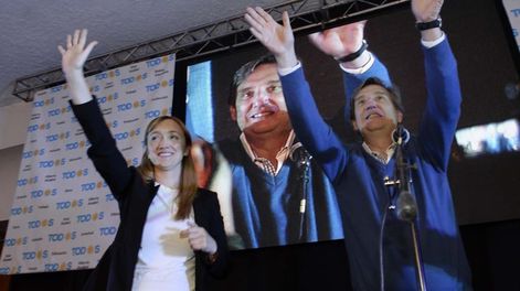 Anabel Fernández Sagasti y Emir Félix (Archivo).