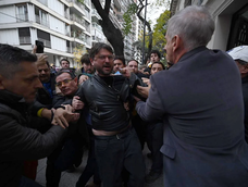 Detuvieron a Juan Grabois tras ocupar el edificio del ex instituto Juan Domingo Perón