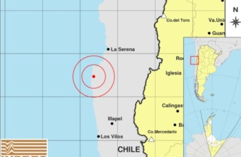 Sismo en Chile