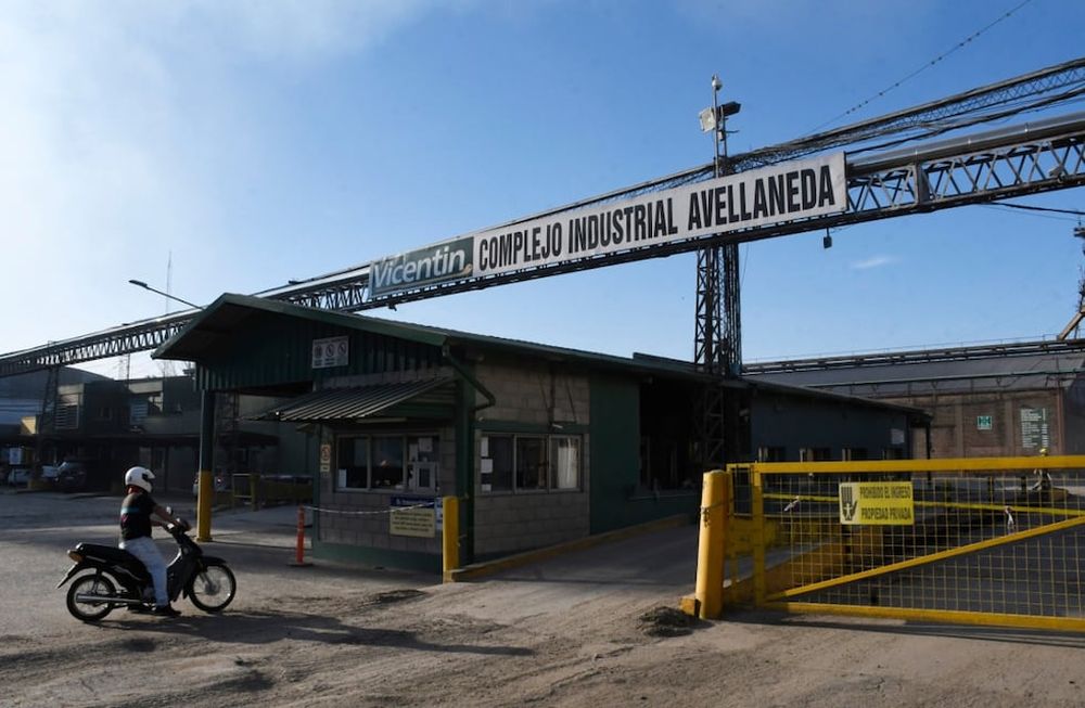 Vicentin, complejo industrial en Avellaneda / Gentileza Clarín