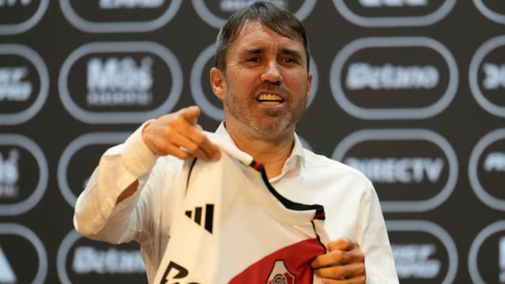 Eduardo Coudet, DT de River.
