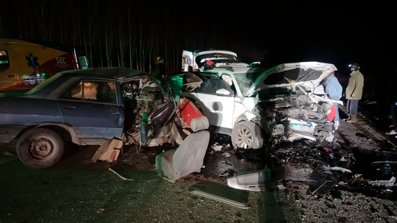 Un muerto y cinco heridos tras el choque en Maipú