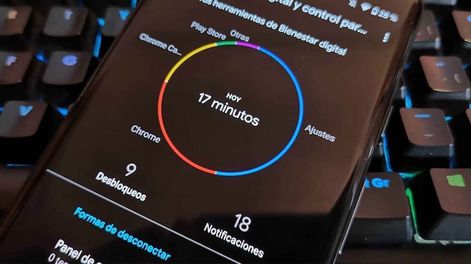 Los Andes | Android ofrece a sus usuarios herramientas para controlar y limitar el tiempo de uso del celular.