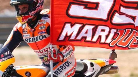 Márquez ganó y se escapa en el campeonato