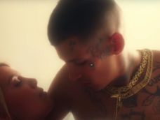Imágenes del videoclip de la canción de L-Gante.