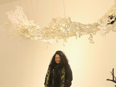 Marcela Furlani es una artista que investiga, enseña, indaga, escribe y propone pensar lo que sucede a partir de imágenes. Foto: Marcelo Álvarez