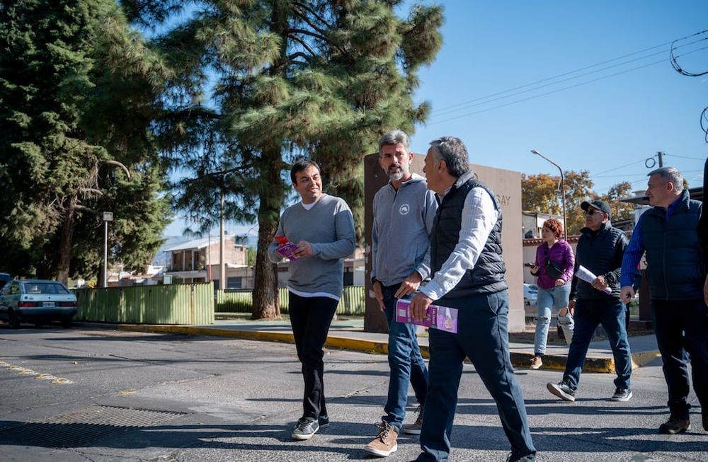 Continúan las obras de renovación de la Av. San Martín Norte