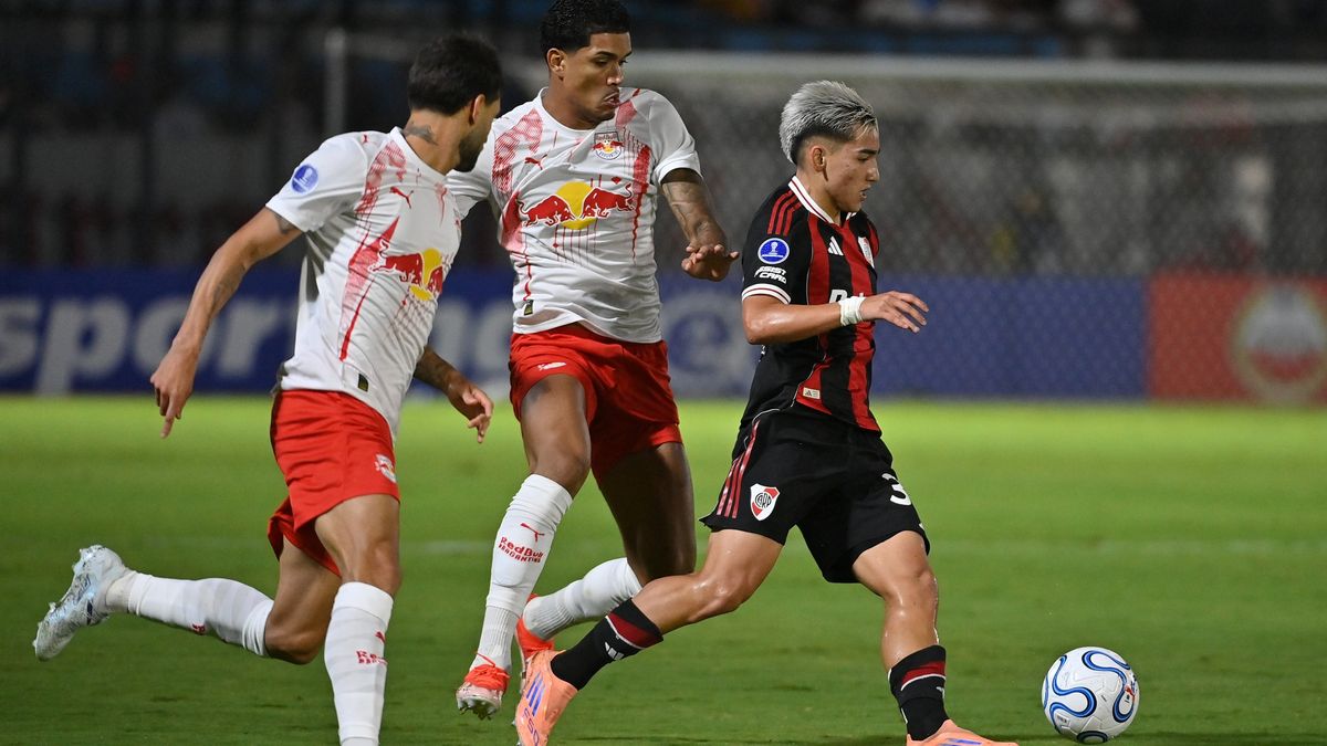 River empata con Bragantino en un partido peleado por la Copa Sudamericana