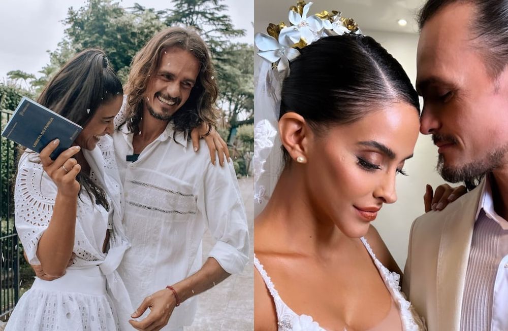 Se casaron Celeste Muriega y Christian Sancho