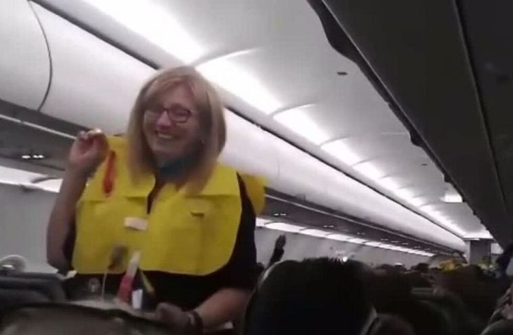 Las Insólitas instrucciones de un piloto estadounidense