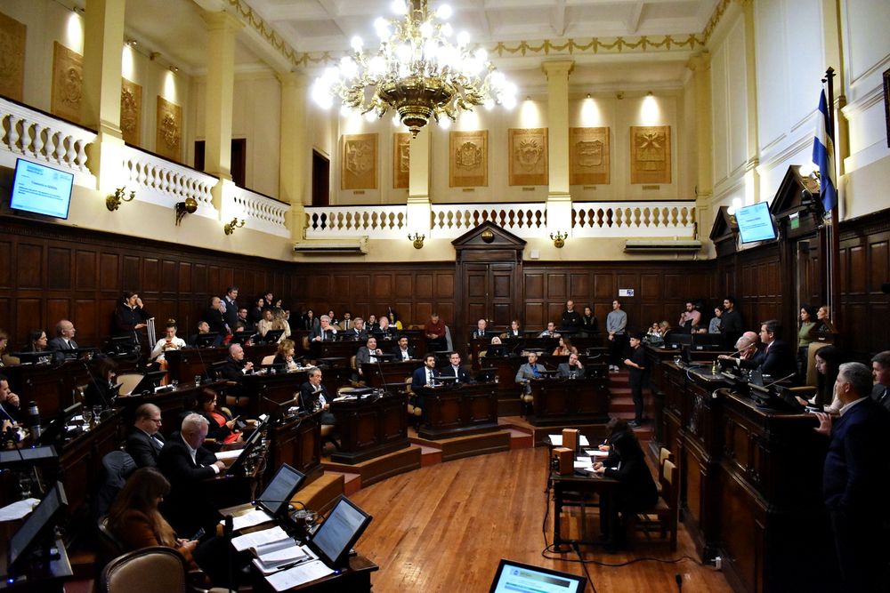 La Cámara de Diputados durante la sesión del proyecto de denegación tácita.