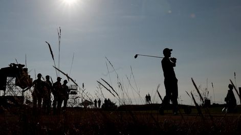 Mal arranque para Emiliano Grillo en el Abierto Británico de Golf