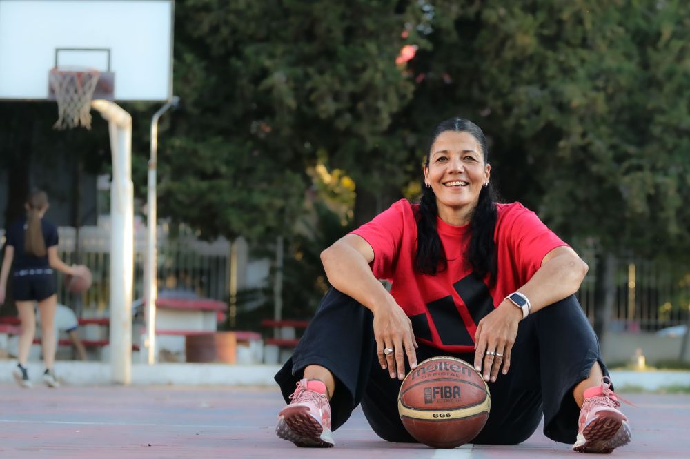 Carolina Sánchez, exbasquetbolista e integrante de la selección argentina. 