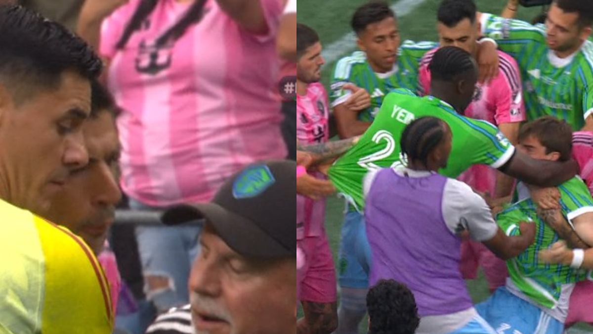 El Inter Miami protagonizó un escándalo: Luis Suárez escupió a un ayudante y Messi se cruzó con un argentino