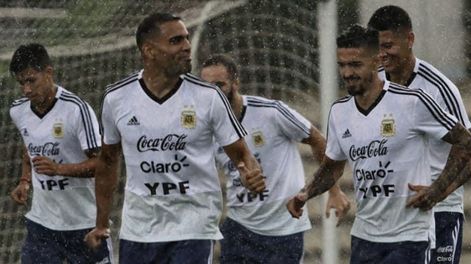 Este es el equipo que probó Sampaoli a una semana del Mundial
