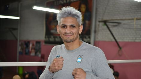 Los Andes | Joel Mafauad, que defenderá mañana su título latino welter, además, es integrante de la Selección Argentina, con la que sueña llegar a los Juegos Olímpicos de Paris.