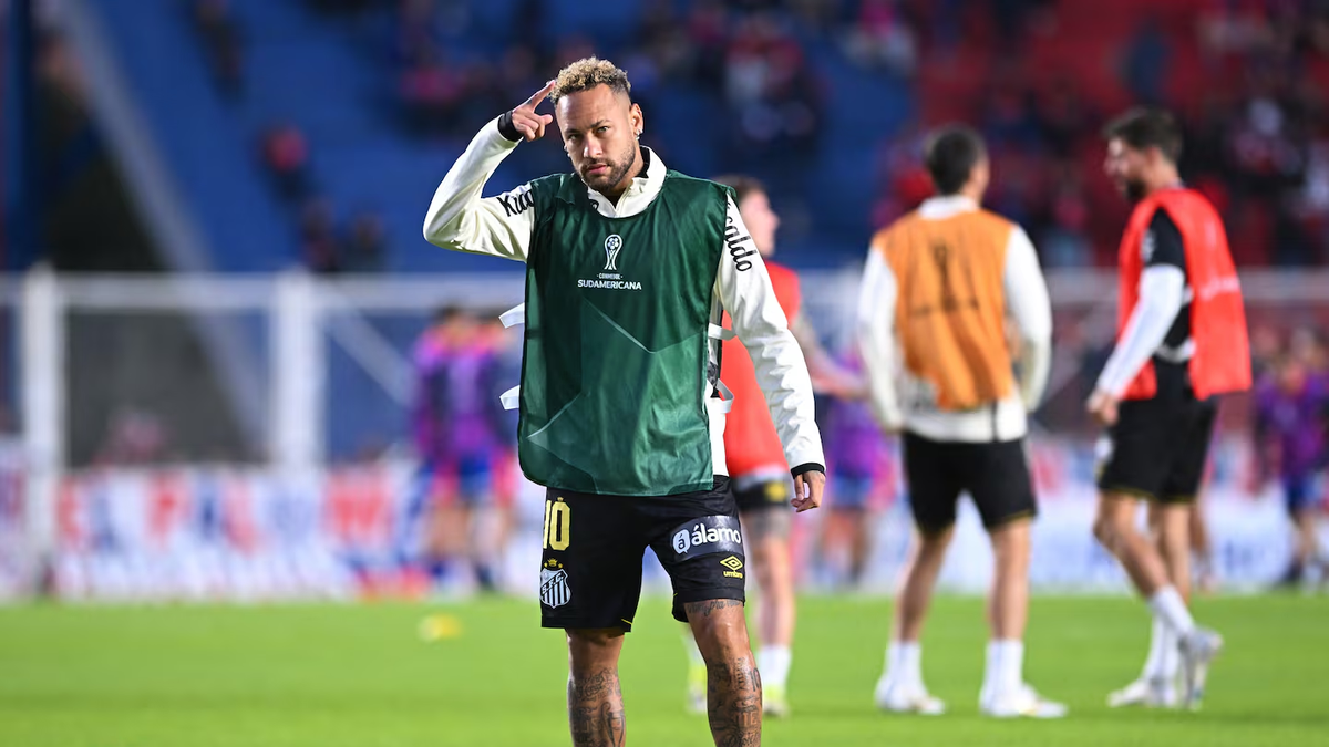 Neymar se rindió ante los hinchas de San Lorenzo: 
