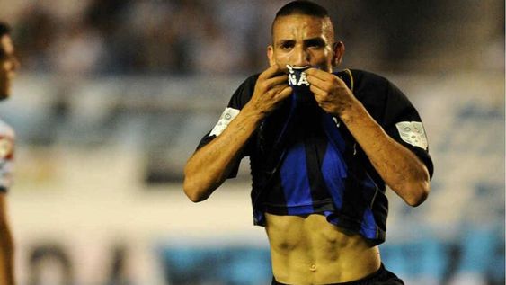 Ricardo Centurión y su amor incondicional con su cuna futbolística. / Gentileza.