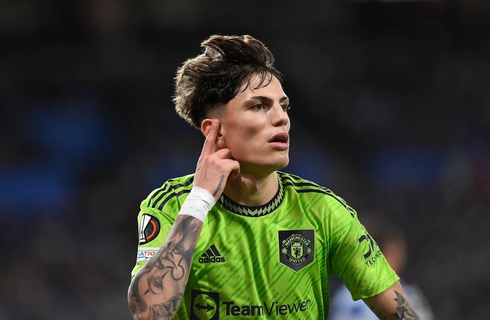 El juvenil nacionalizado argentino convirtiò el gol del triunfo para el Manchester United.