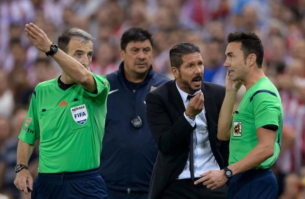Simeone, ocho partidos afuera