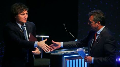 Los Andes | Javier Milei y Sergio Massa darán el último debate de cara al balotaje.