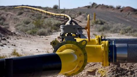 Nación decidió acelerar las obras en el Gasoducto Norte ante el declive del gas en los yacimientos bolivianos.