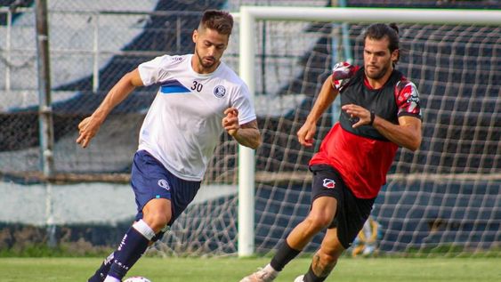La Lepra y el Cruzado jugaron en el Bautista Gargantini, el primer amistoso de pretemporada. /Gentileza prensa Independiente Rivadavia