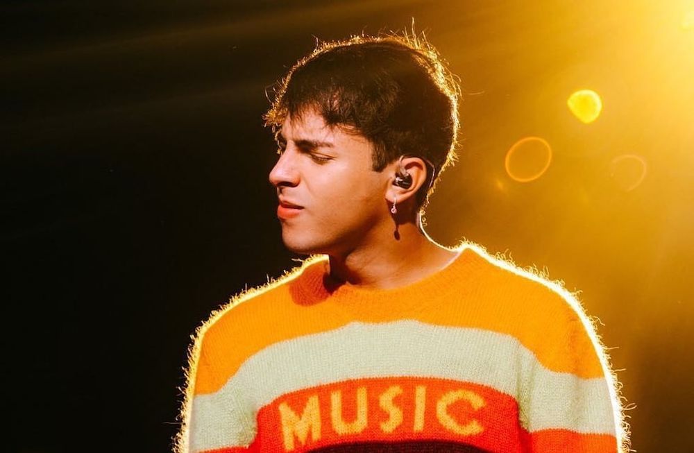 Rusherking aclaró si se trató de un chupón o no